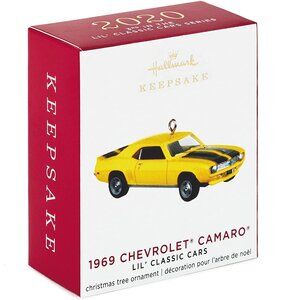 New! 1969 Chevrolet Camaro Hallmark Keepsake Christmas Ornament 2020 Classic Car
